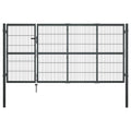 Garden Fence Gate With Posts Steel