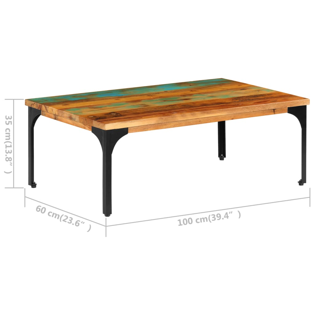 Coffee Table 100X60X35 Cm
