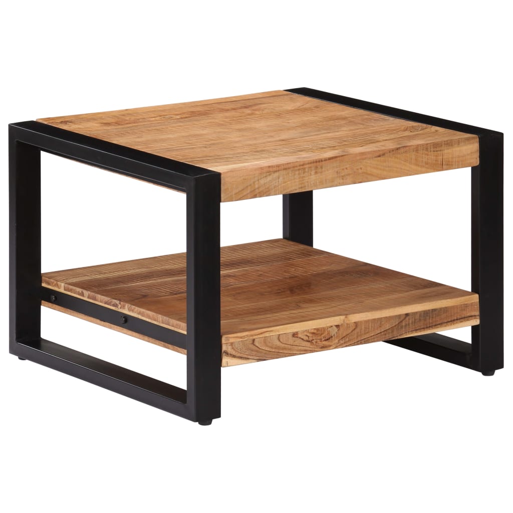 Coffee Table 60X60X40 Cm Solid Acacia Wood