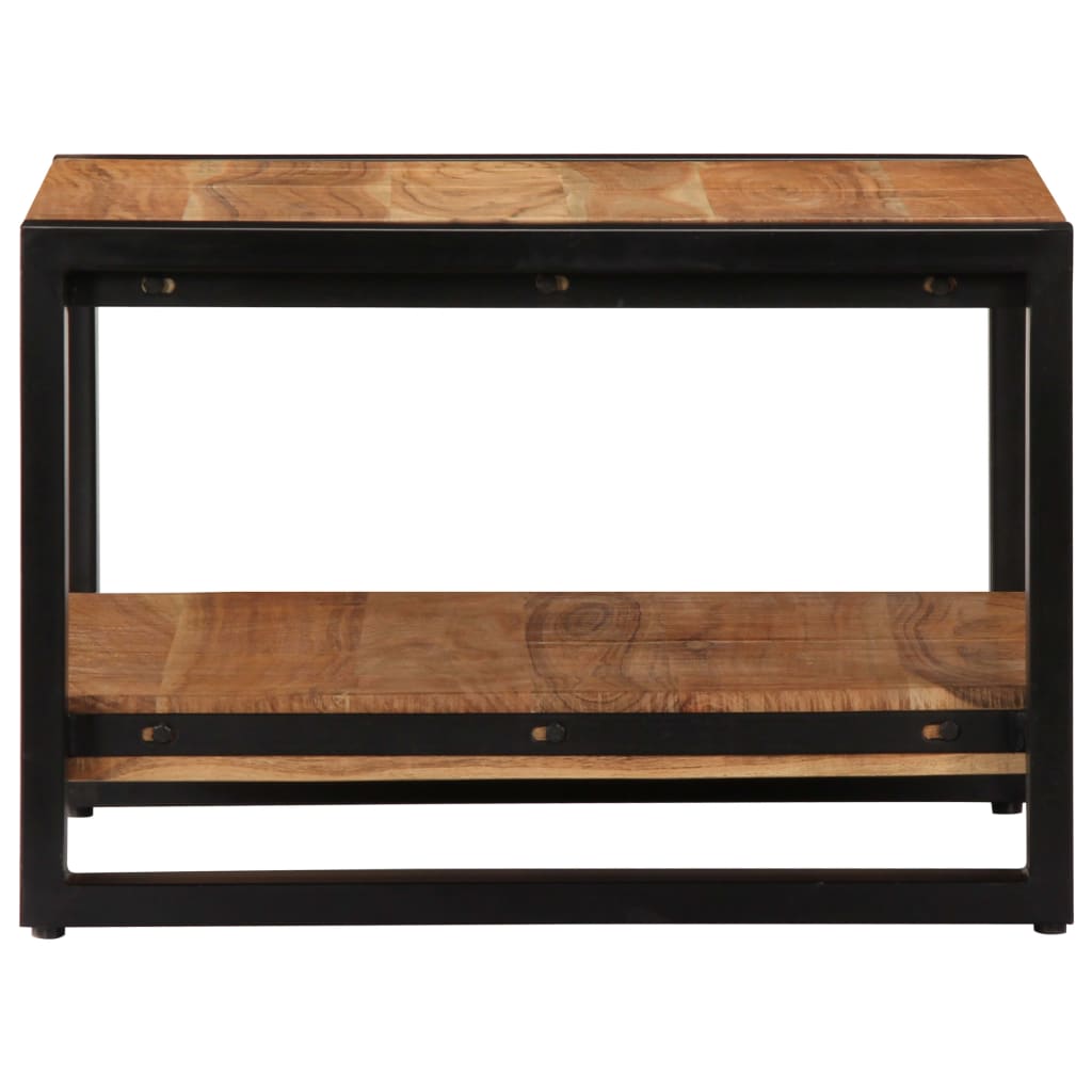 Coffee Table 60X60X40 Cm Solid Acacia Wood