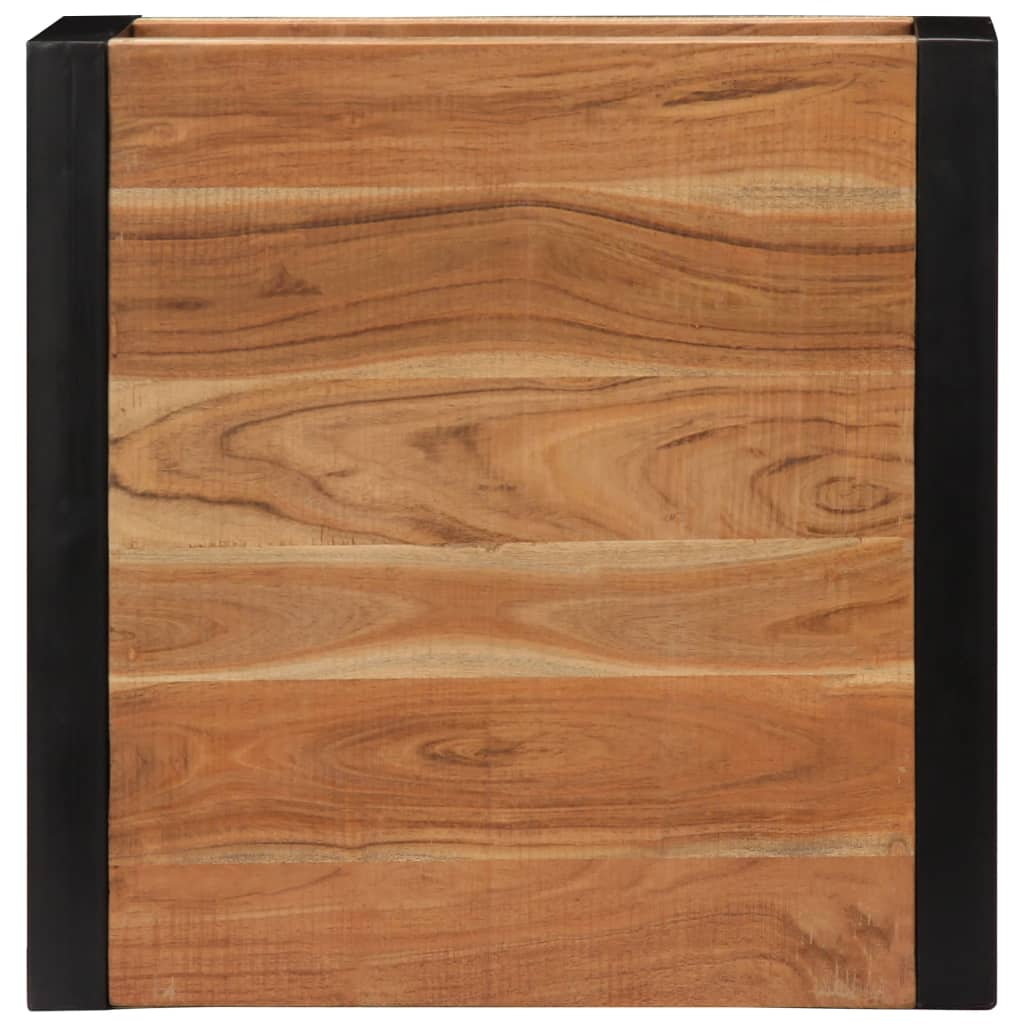 Coffee Table 60X60X40 Cm Solid Acacia Wood