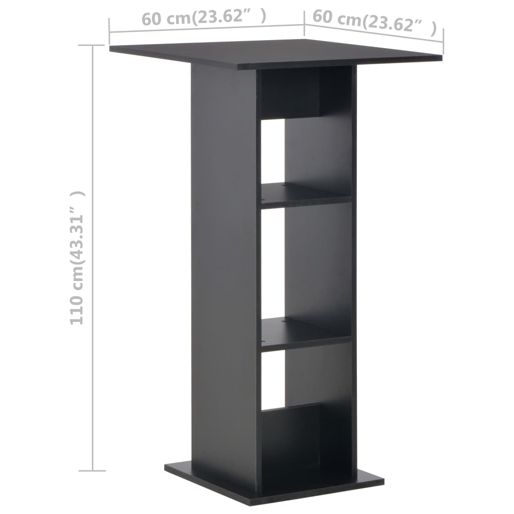 Bar Table 60X60X110 Cm