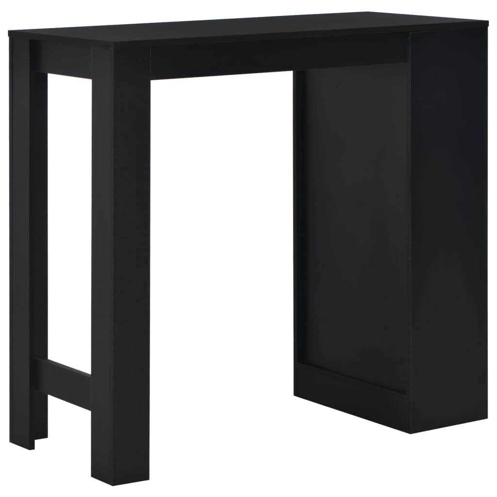 Bar Table With Shelf 110X50X103 Cm