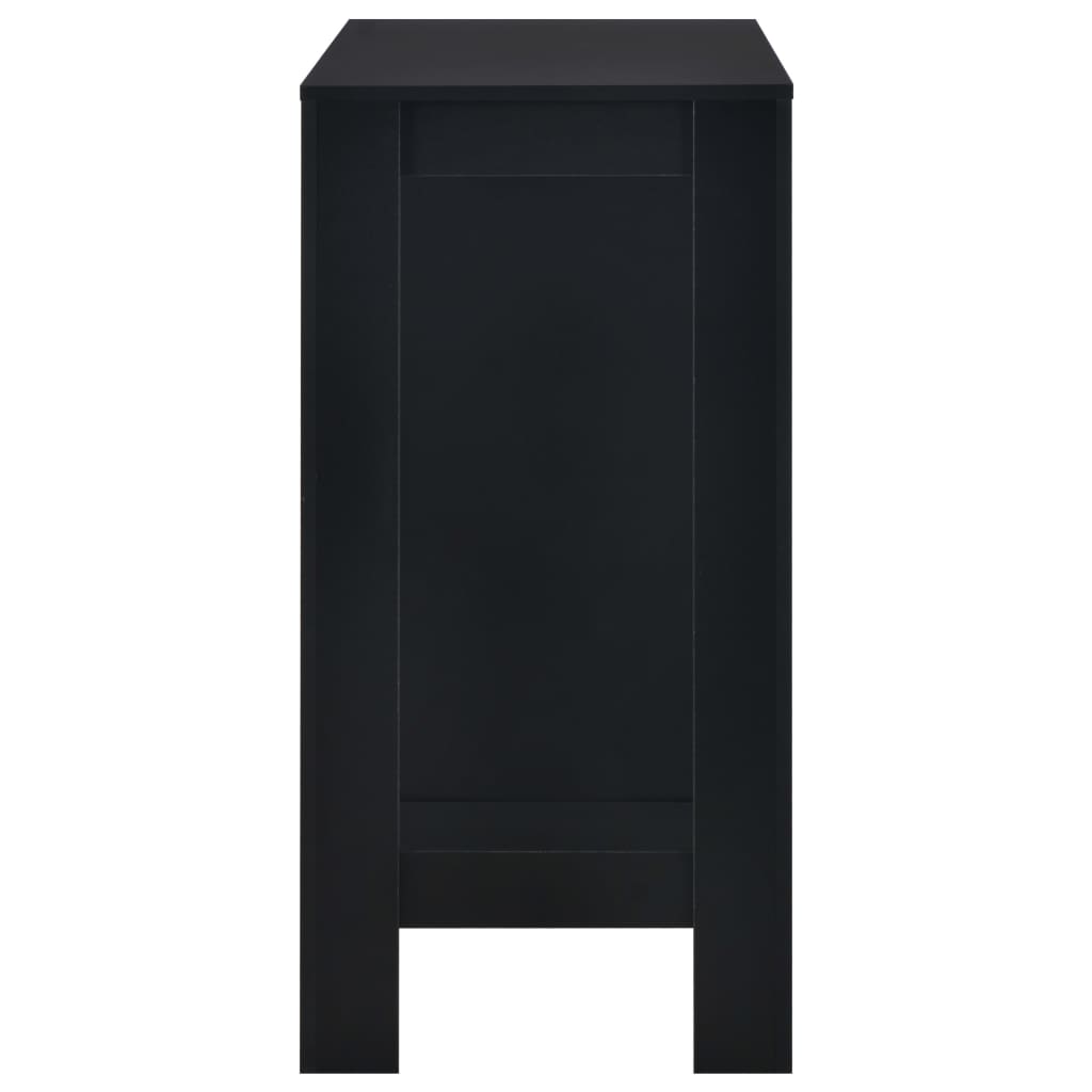 Bar Table With Shelf 110X50X103 Cm