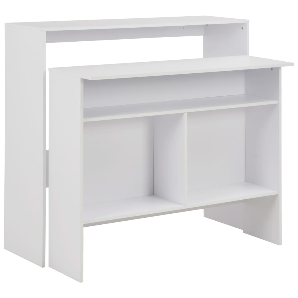 Bar Table With 2 Table Tops 130X40X120 Cm