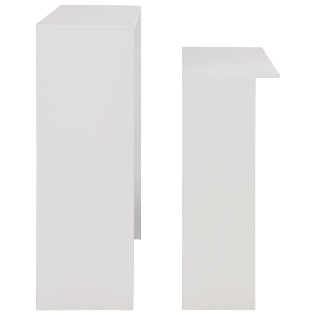 Bar Table With 2 Table Tops 130X40X120 Cm