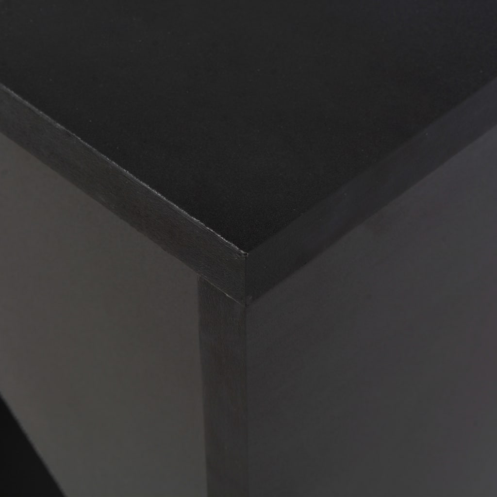 Bar Table With Moveable Shelf 138X39X110 Cm
