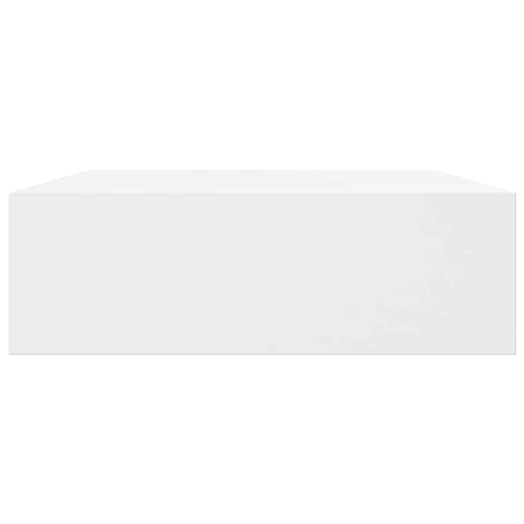 Floating Wall Shelves With Drawers 2 Pcs