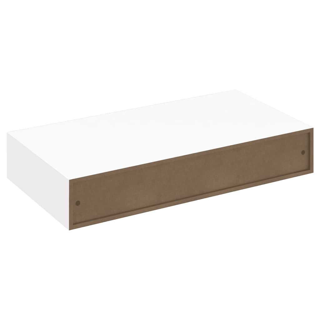 Floating Wall Shelves With Drawers 2 Pcs