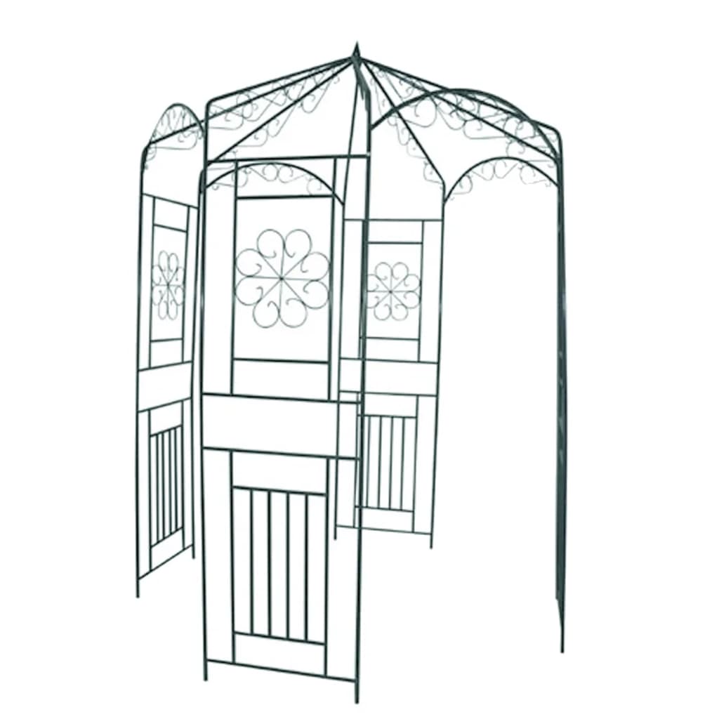Garden Arch 250 Cm Dark Green