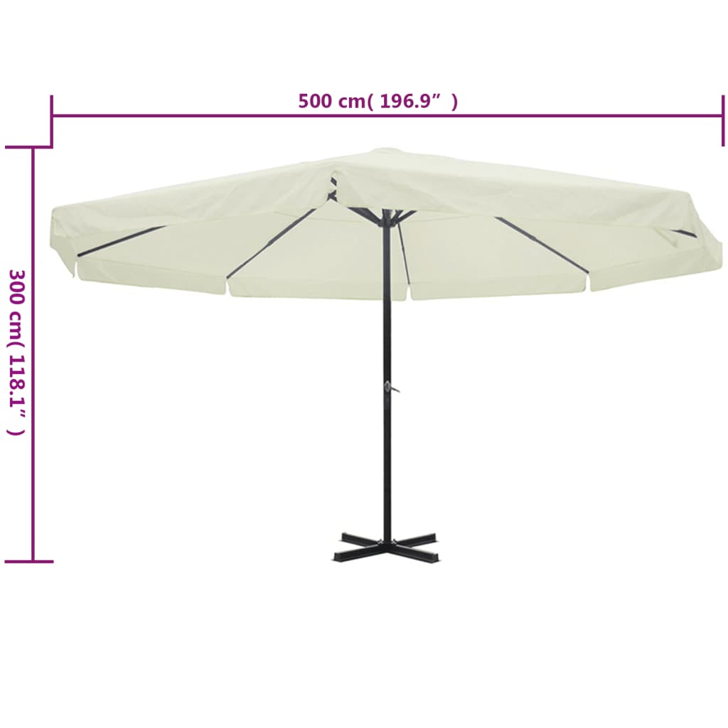 Garden Parasol Aluminium