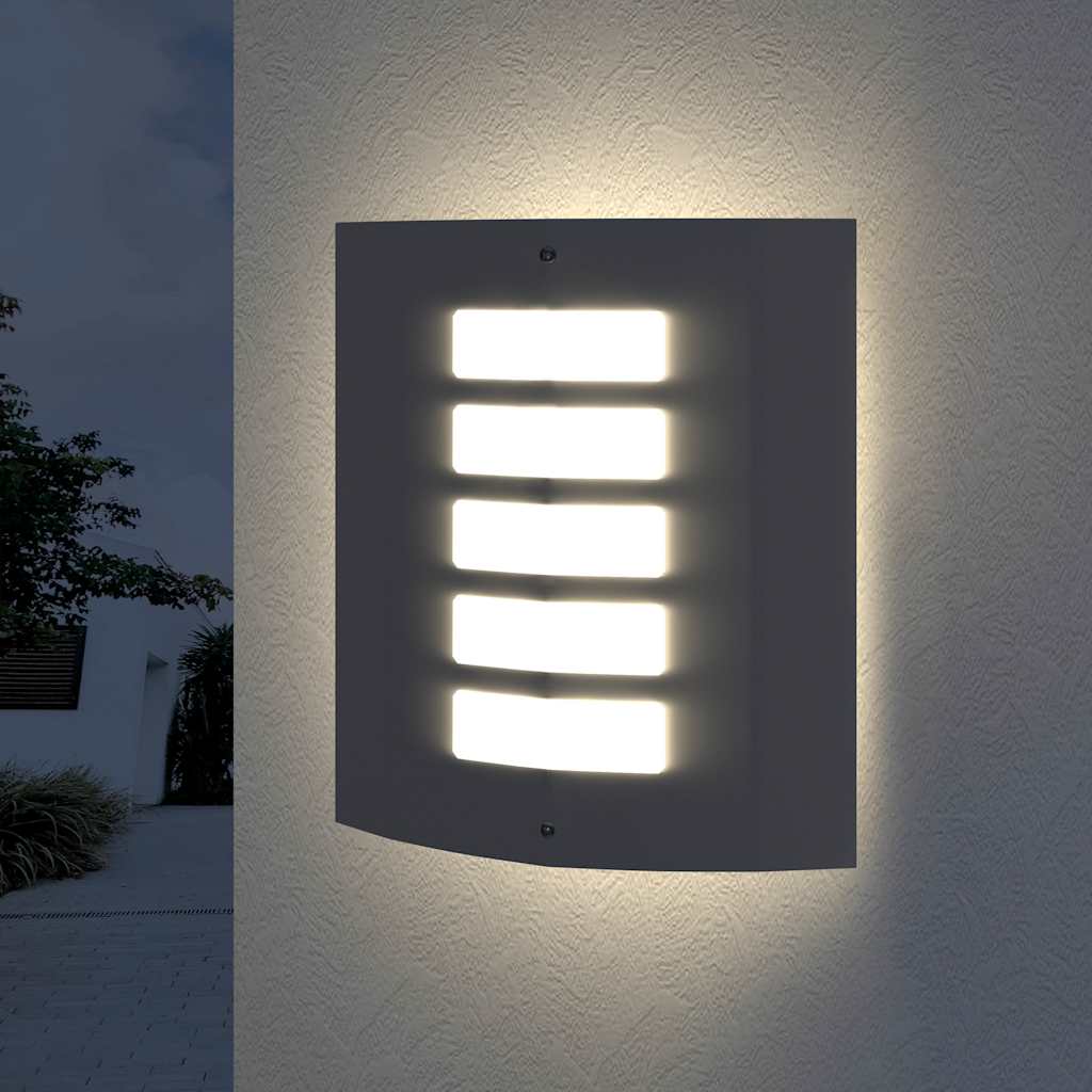 Outdoor Light Wall Lamp Stainless Steel Waterproof IP44 Garden Porch LED