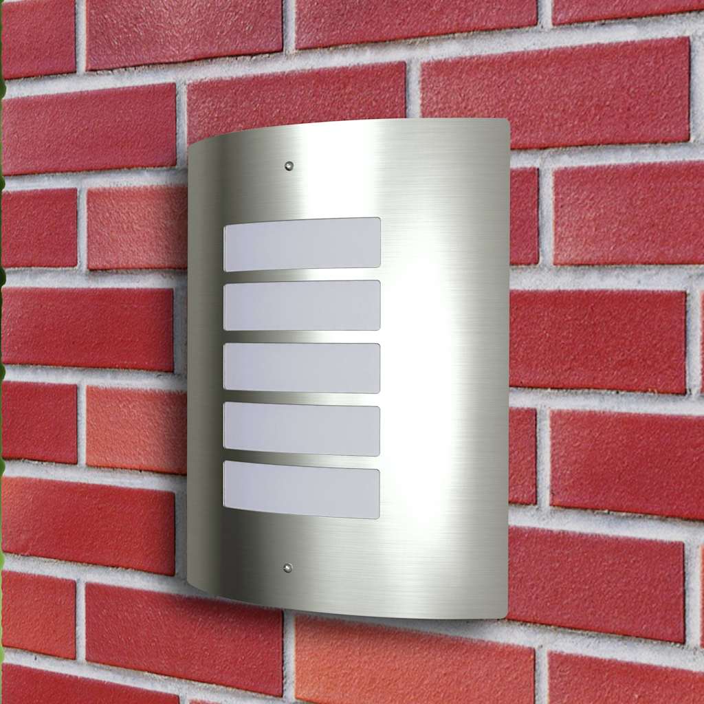Outdoor Light Wall Lamp Stainless Steel Waterproof IP44 Garden Porch LED