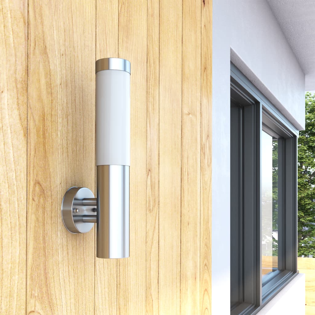 Rvs Walllamp For Indoor & Outdoors Waterproof