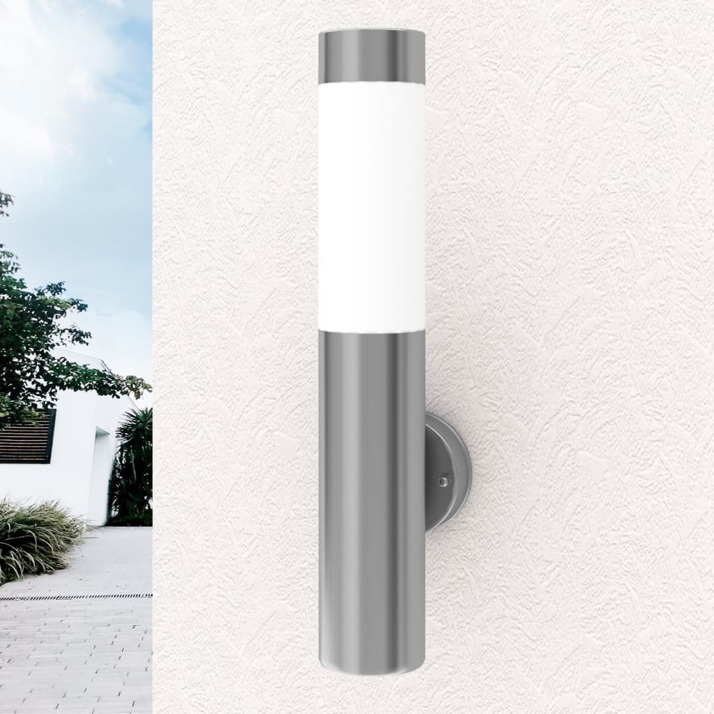 Rvs Walllamp For Indoor & Outdoors Waterproof