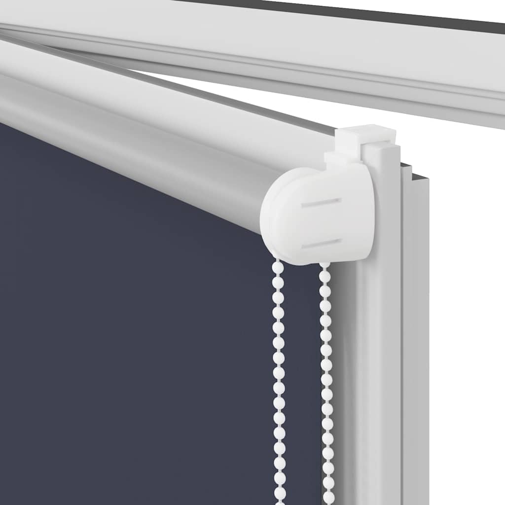 Roller Blind Blackout 84.4X175 Cm Fabric Width 80 Cm Marine