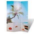 Folding Room Divider 217X170 Cm Beach