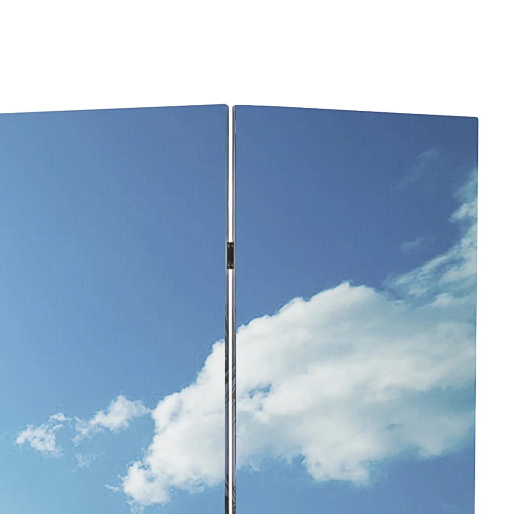Folding Room Divider 217X170 Cm Beach
