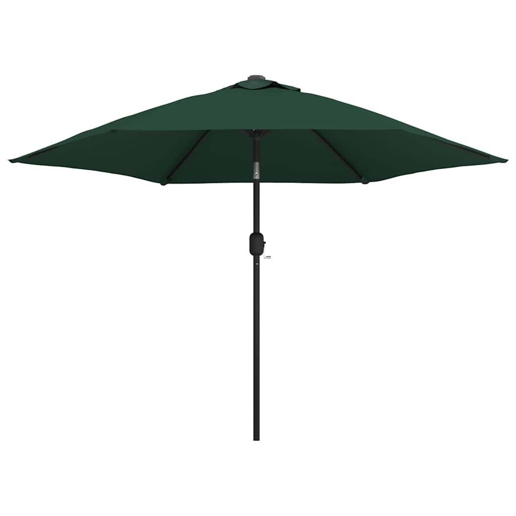 Garden Parasol Metal Pole 300 Cm Taupe Green Anthracite White Waterproof Gre 300