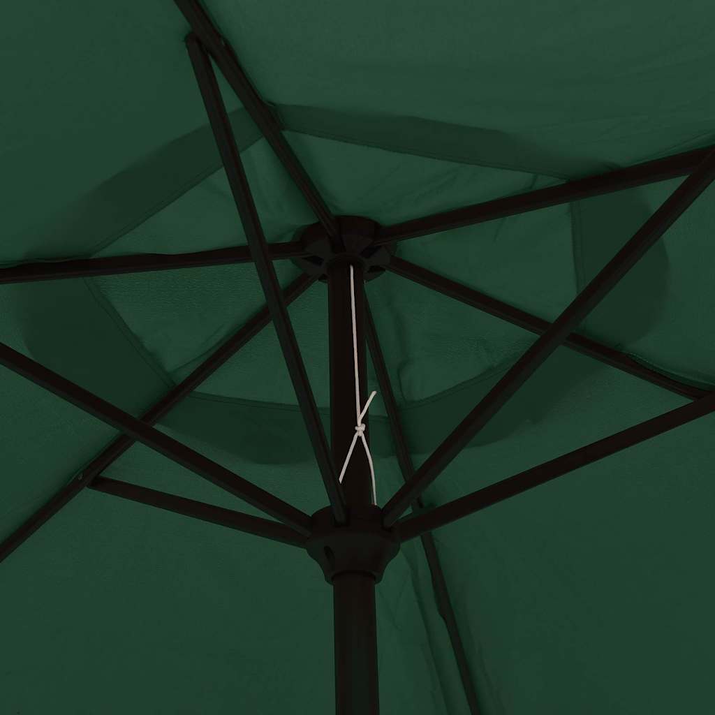 Garden Parasol Metal Pole 300 Cm taupe green anthracite white Waterproof
