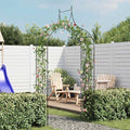 Garden Arch Spike Design Climbing Plants Dark Green