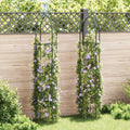 Garden Arch | Dark Green | Iron | Standard | Decorative Design