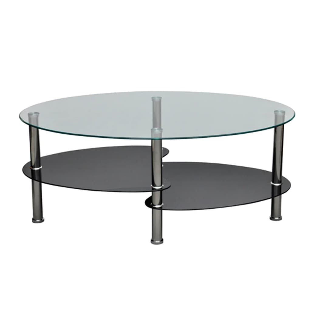 Coffee Table | | Tempered Glass, Metal | Medium | Stylish Design