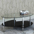 Coffee Table | | Tempered Glass, Metal | Medium | Stylish Design