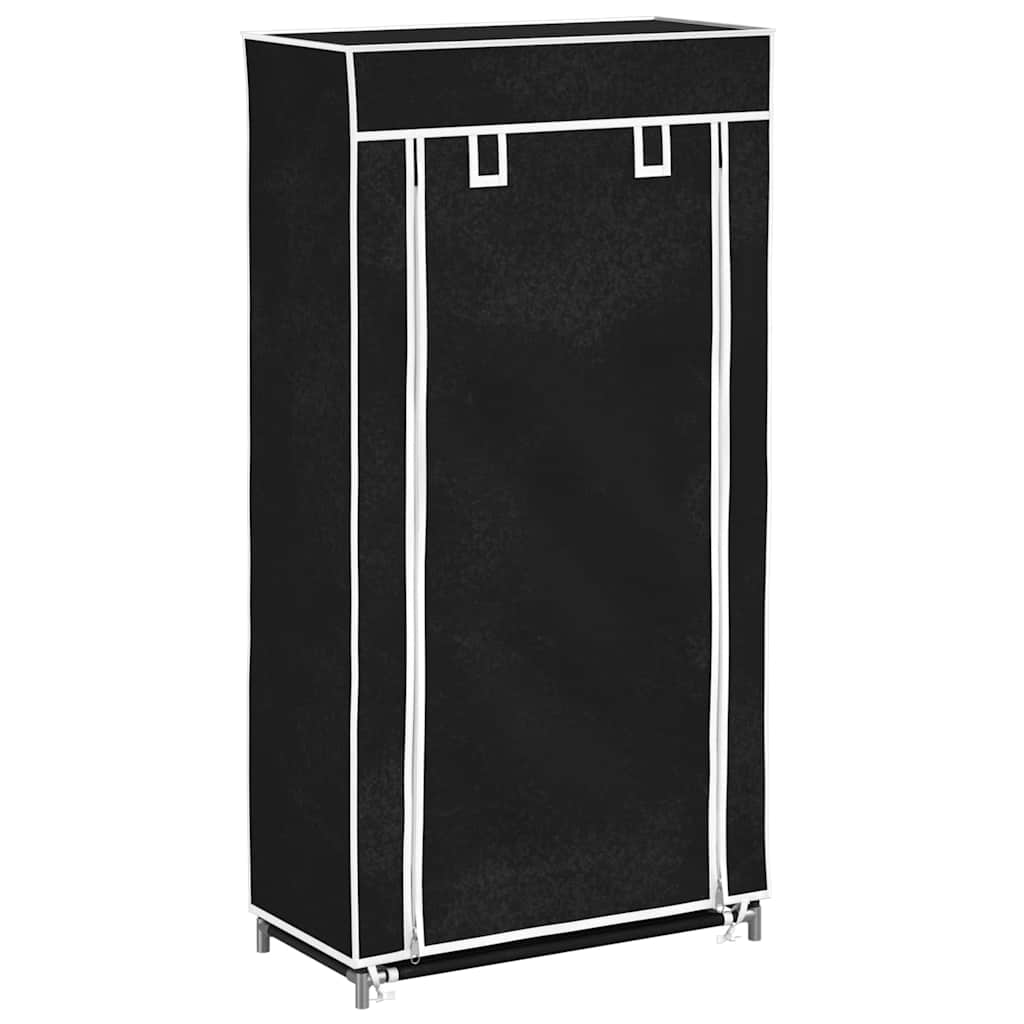 Shoe Racks & Organisers Cabinet Iron Non-Woven Fabric black cream grey brown 58