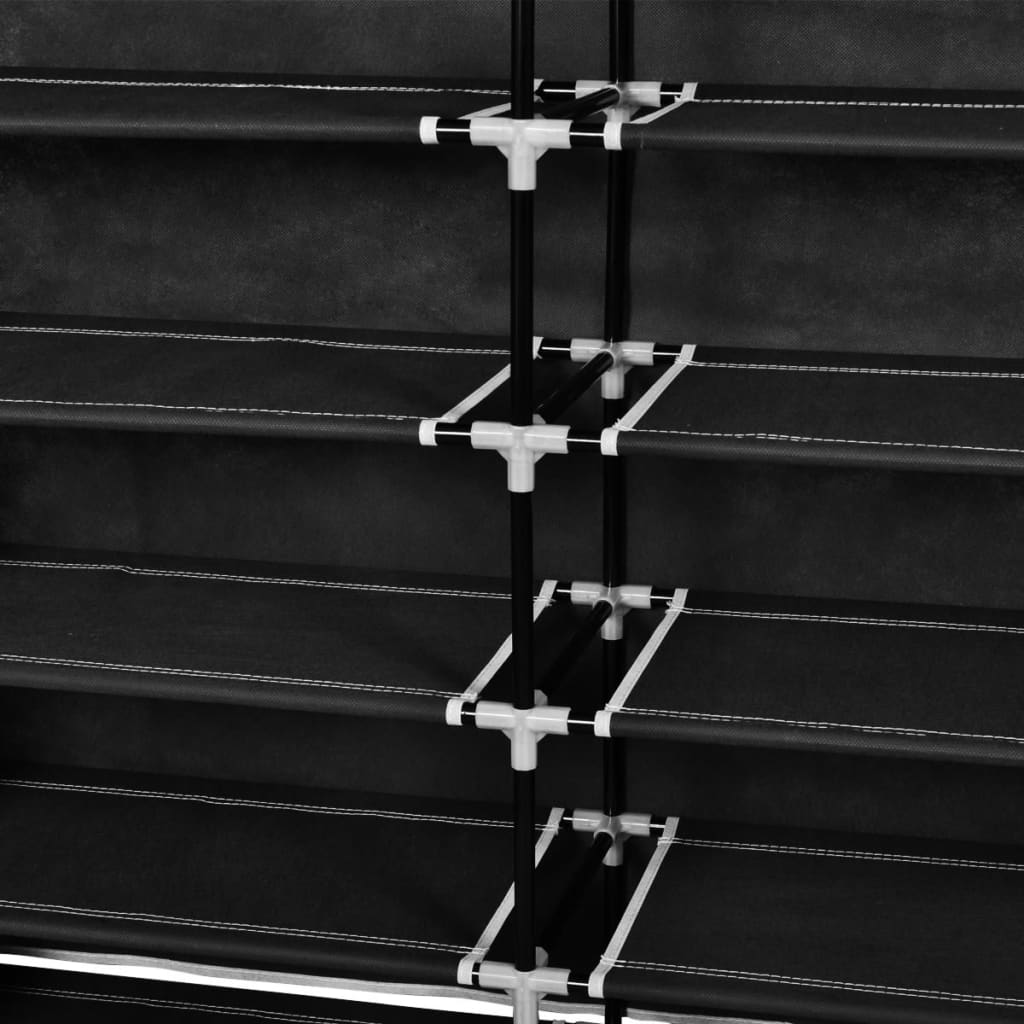 Shoe Rack | | Powder-Coated Steel, Polyethylene Fabric