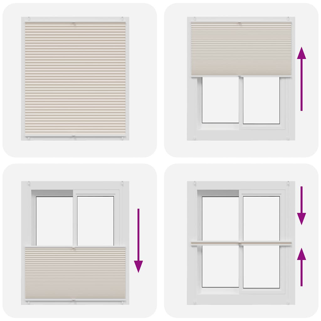 Plisse Blind 110X150Cm