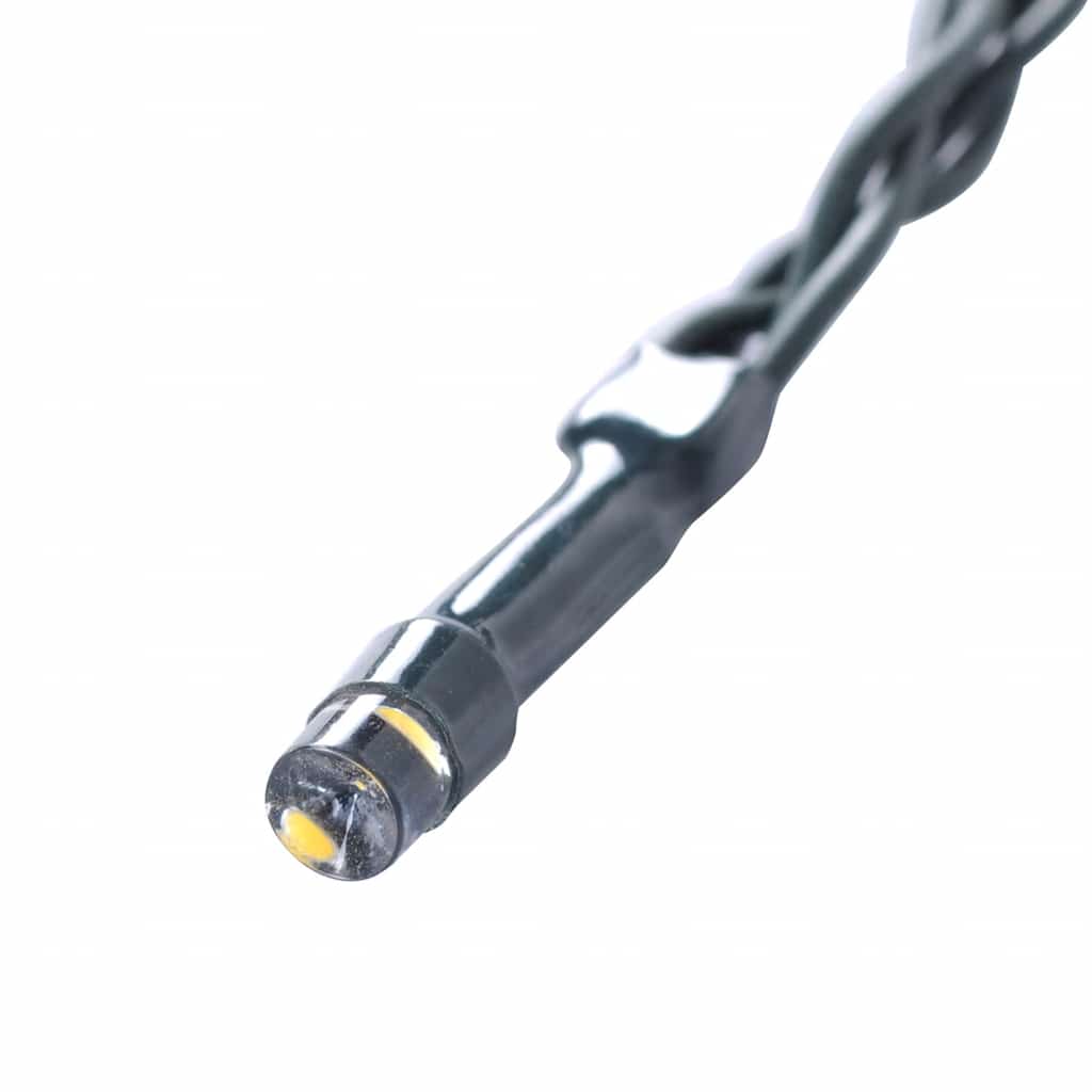 Christmas Lighting Solar LED String Lights 24 LEDs 3.8m 2 Pack Outdoor Garden Wa