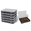 Tool Boxes Storage Box Sort Case 6 Pcs Polypropylene Portable