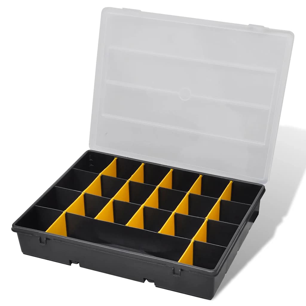 Tool Boxes Storage Box Sort Case 6 Pcs Polypropylene Portable