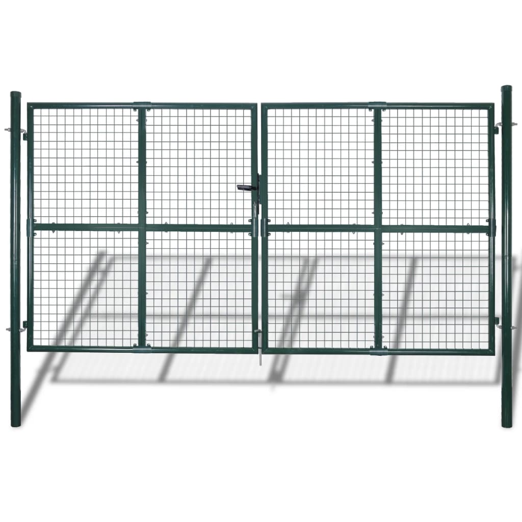 Garden Mesh Gate Fence Door Wall Grille