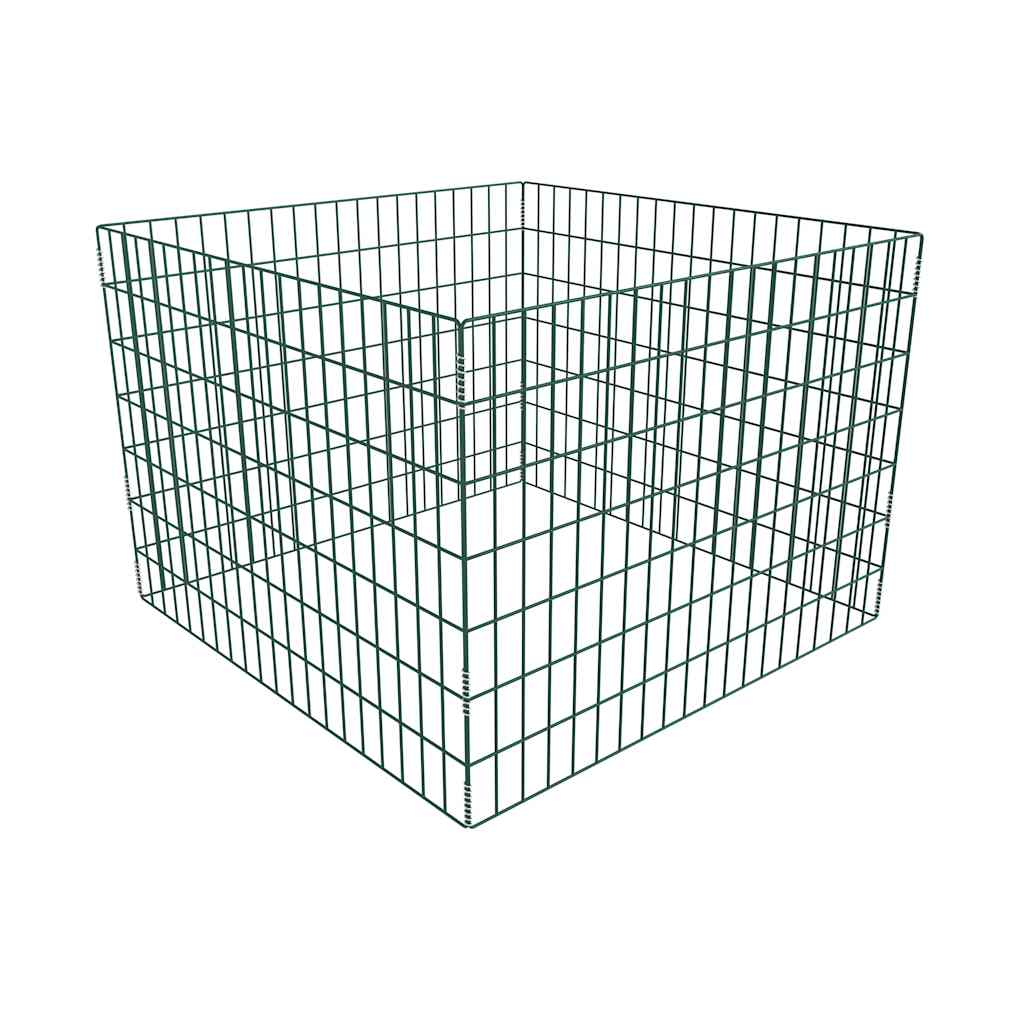 Composters Garden Composter Bin Powder Coated Steel Outdoor Compost Waste Contai