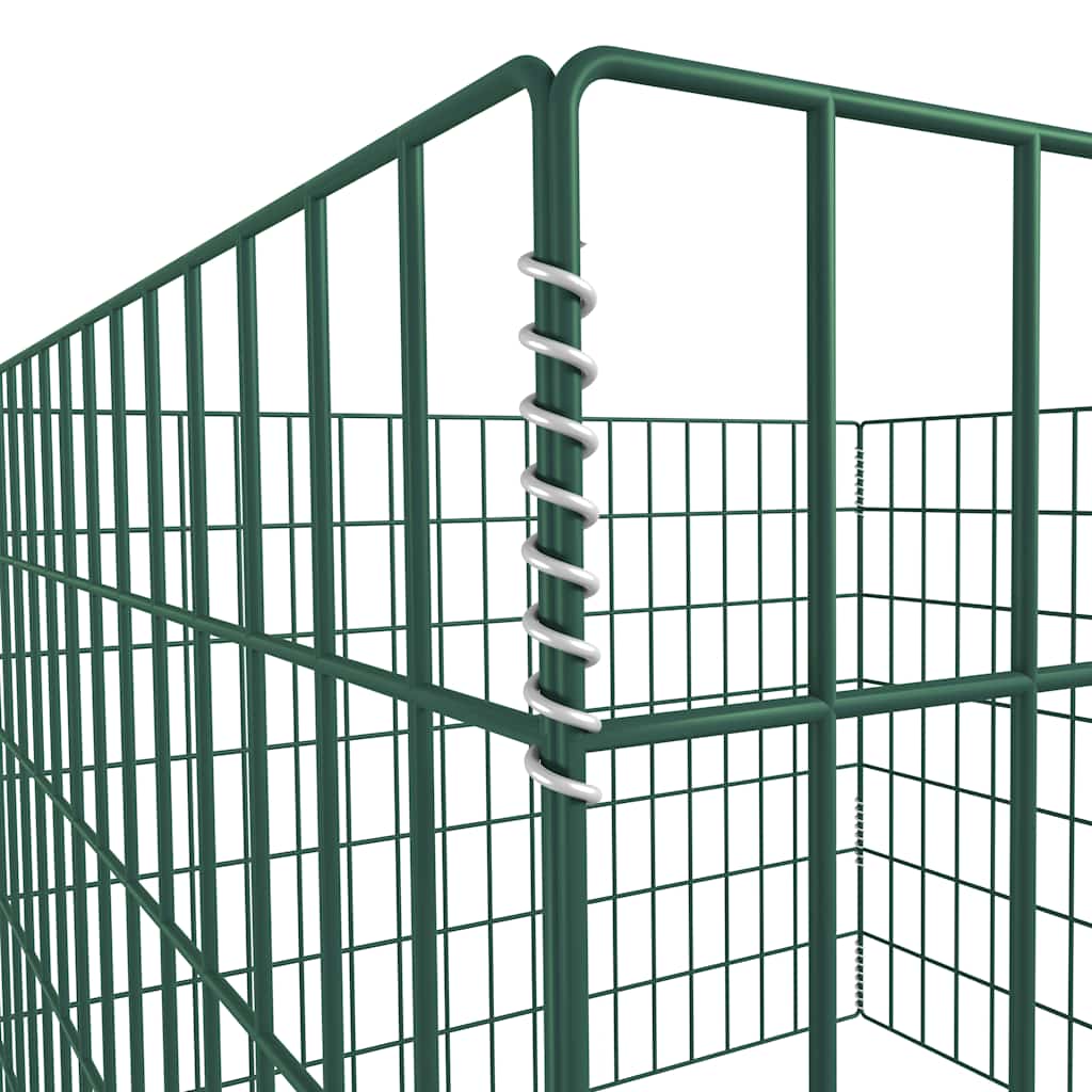 Composters Garden Composter Bin Powder Coated Steel Outdoor Compost Waste Contai