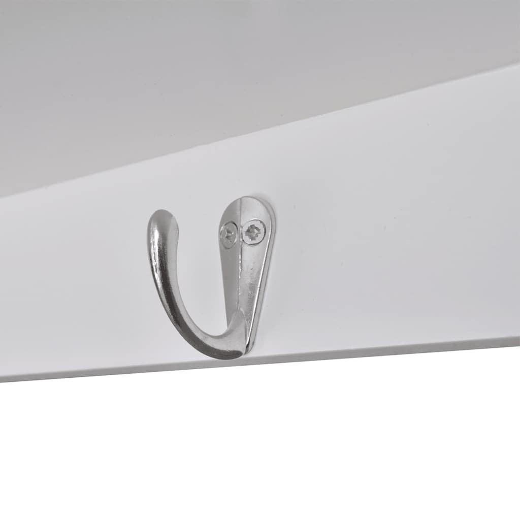 Kitchen Cabinets Wooden Wall Cabinet White 90.5 cm