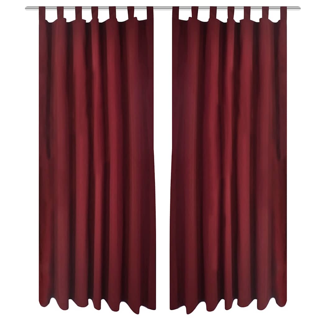 2 Pcs Micro Satin Curtains With Loops 140 X - Model 130353