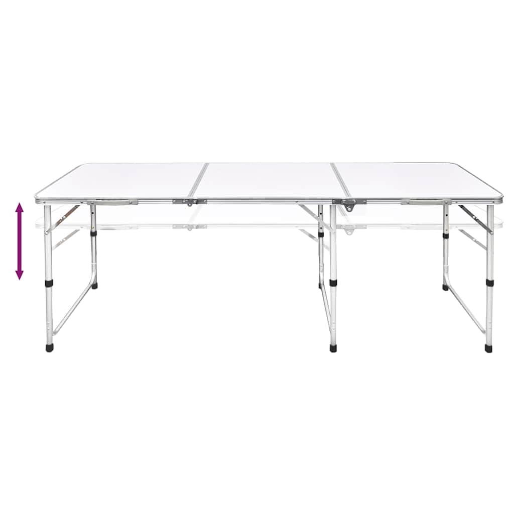 Foldable Camping Height Adjus Aluminium