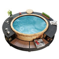 Hot Tub Surround Poly Rattan