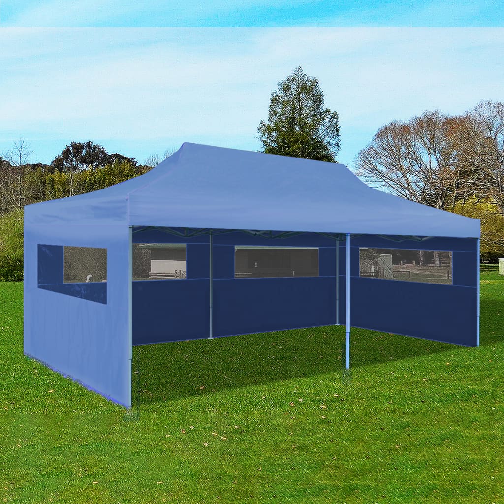 Foldable Tent Pop-Up 3X6 M Blue