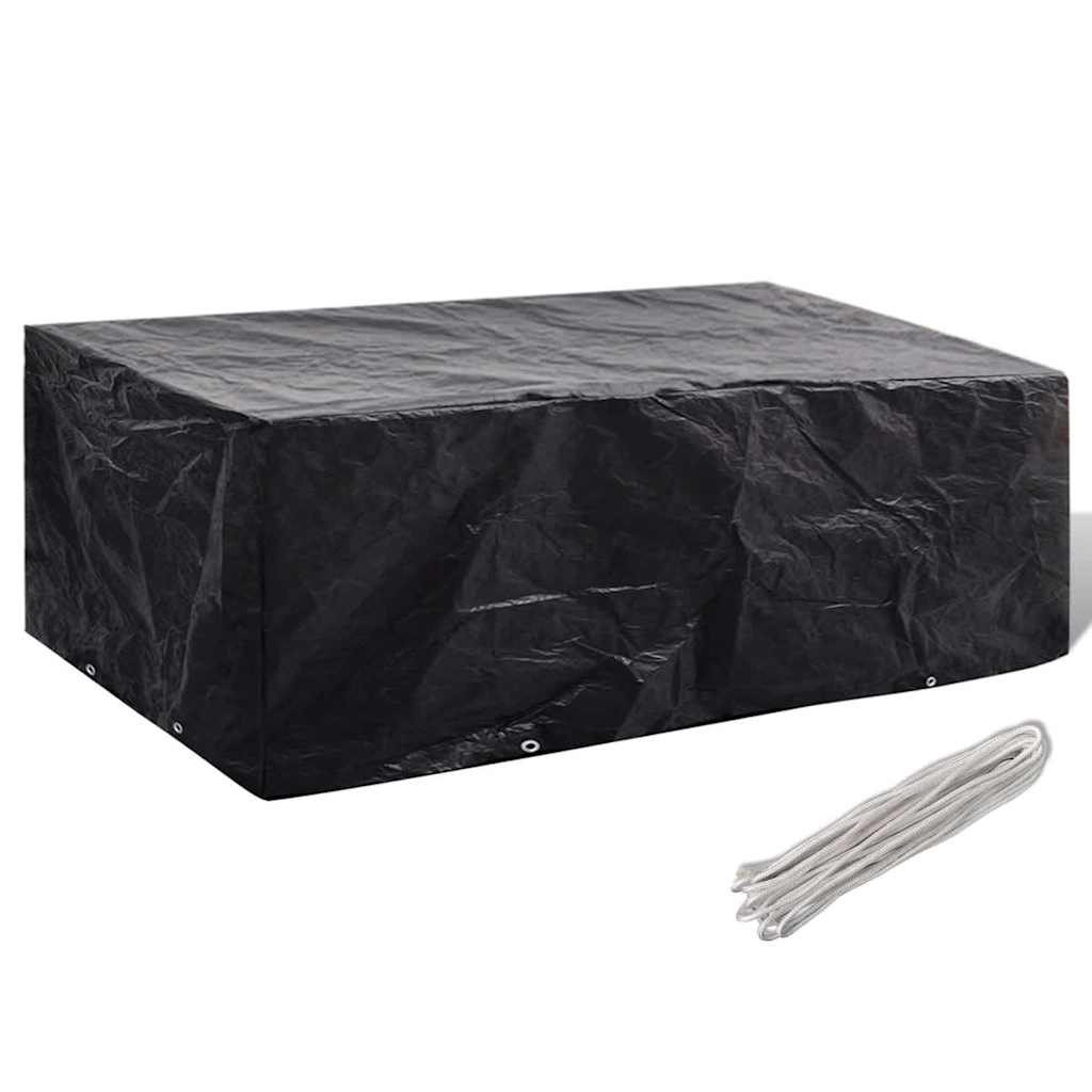Garden Furniture Cover 4 Person Poly Rattan Set 8 Eyelets 113 X 113Cm