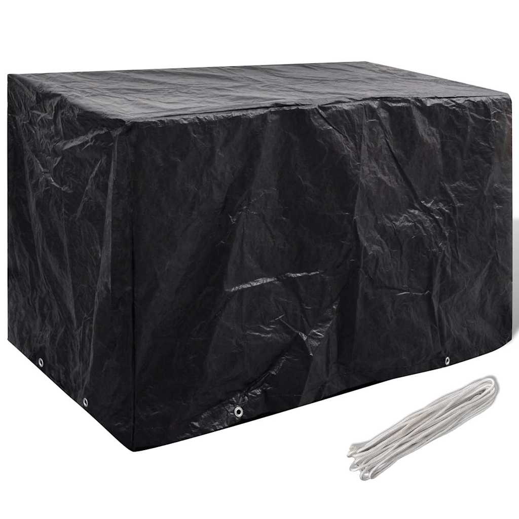 Garden Furniture Cover 4 Person Poly Rattan Set 8 Eyelets 113 X 113Cm