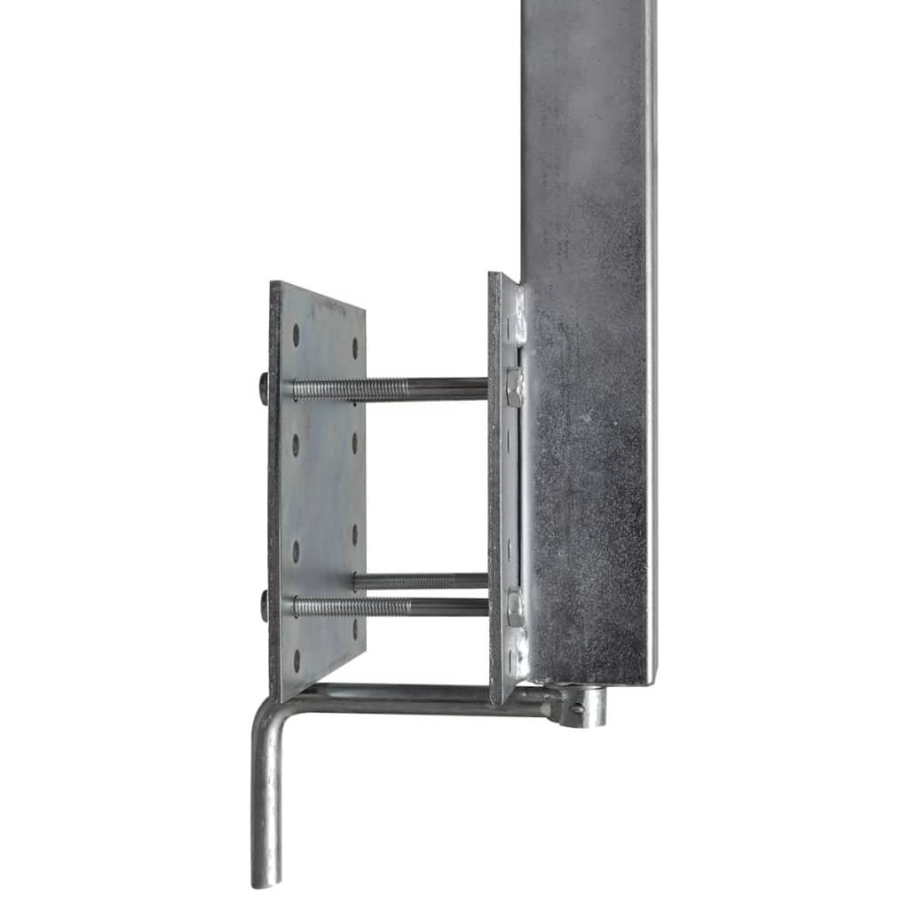 Boat Trailer Solid Bar Bow Support Set Of 2 63 - 88 Cm