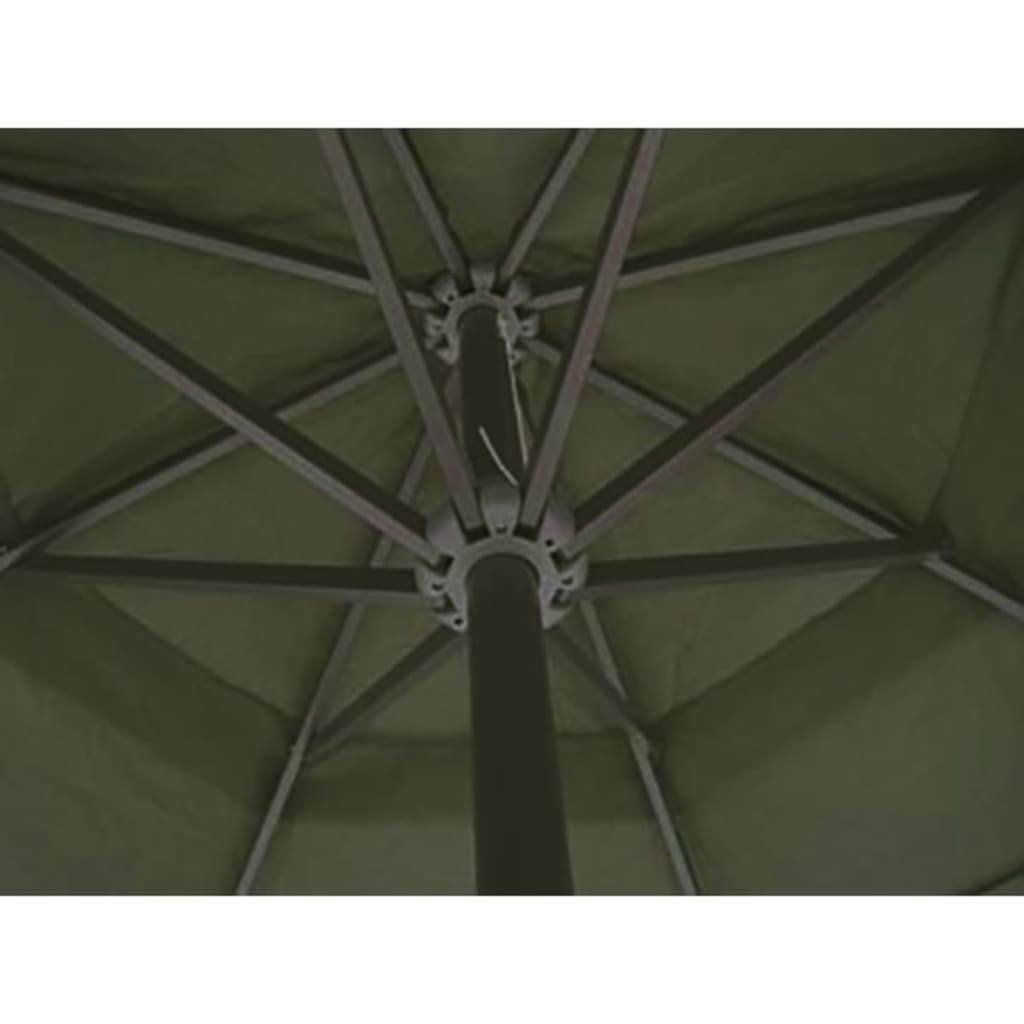 Aluminium Garden Parasol With Portable Base