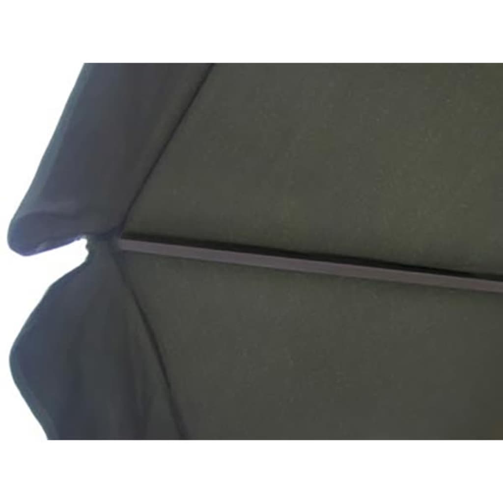 Aluminium Garden Parasol With Portable Base