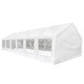 Tent Fabric Without Frame White 12 X 6 M Pe
