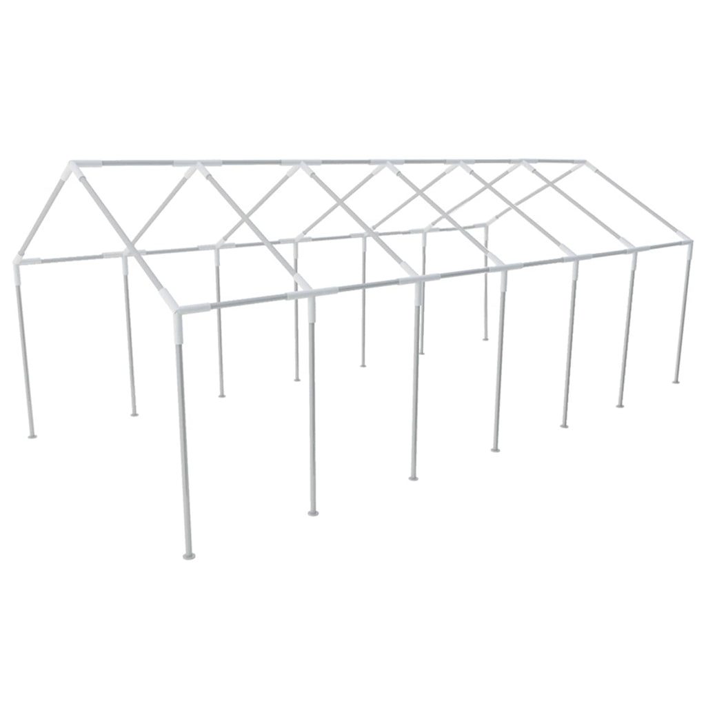 Tent Fabric Without Frame White 12 X 6 M Pe