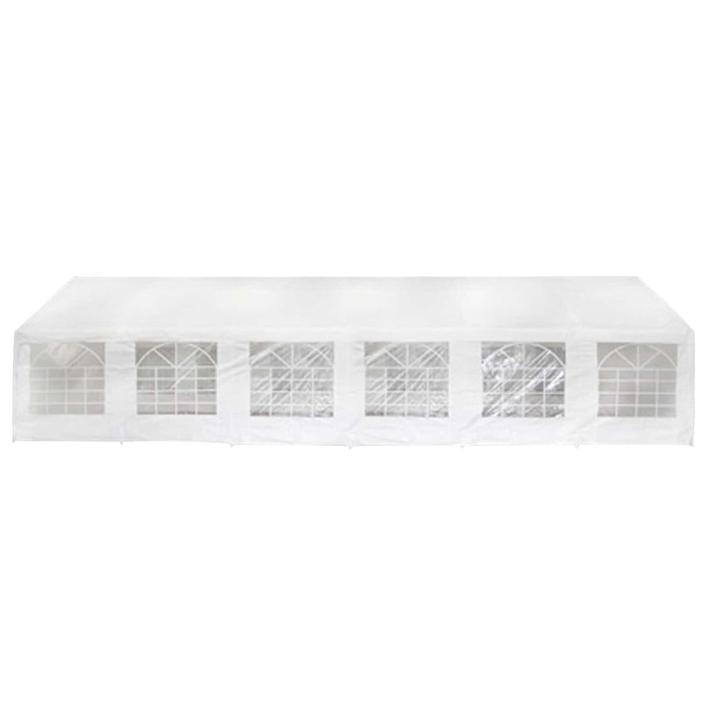 Tent Fabric Without Frame White 12 X 6 M Pe